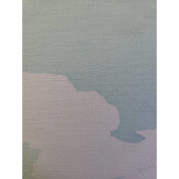 Vintage A. Guardieli Art Print Ocean Boat Mountain Embossed Texture #1 - Picture 7 of 7